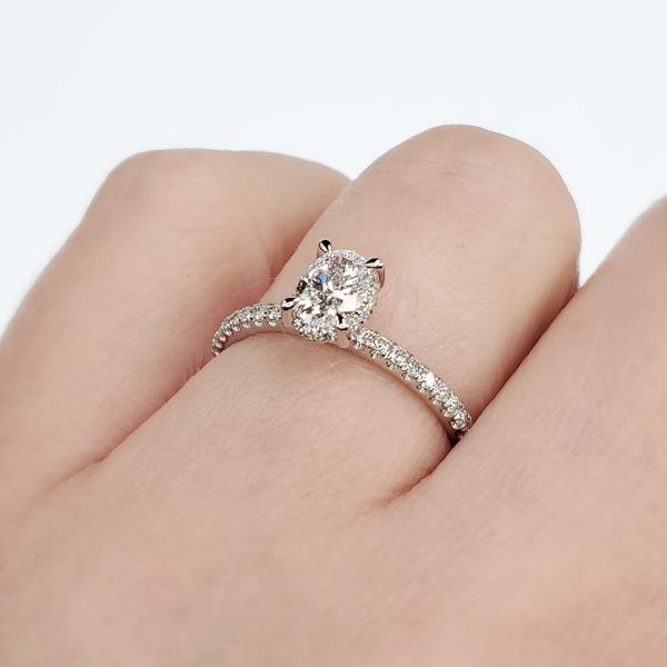 Maple Leaf Canadian Diamond Engagement Ring Image 4 Victoria Jewellers REGINA, SK
