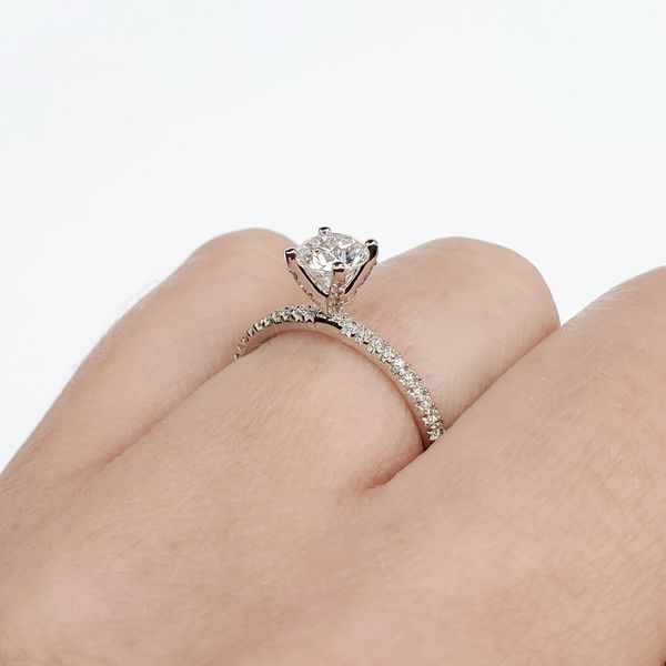 Maple Leaf Canadian Diamond Engagement Ring Image 5 Victoria Jewellers REGINA, SK