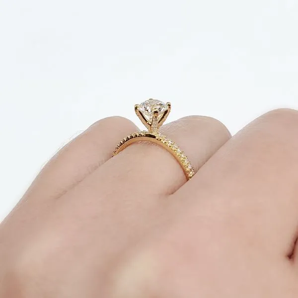 Maple Leaf Canadian Diamond Engagement Ring Image 2 Victoria Jewellers REGINA, SK