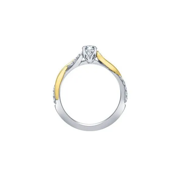 0.53ct Oval Maple Leaf Canadian Diamond Ring Image 2 Victoria Jewellers REGINA, SK