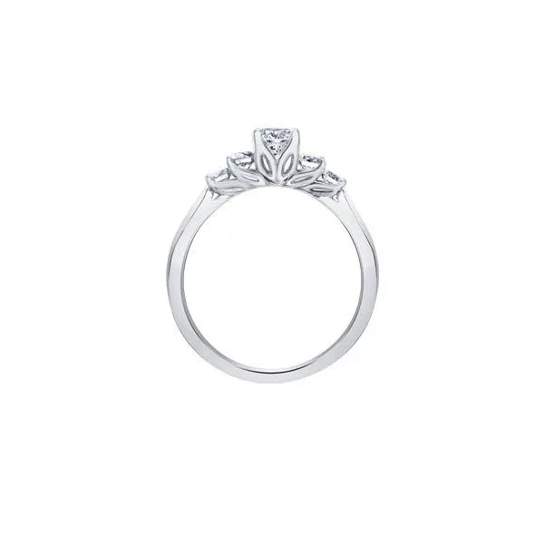 0.70ct Oval Maple Leaf Canadian Diamond Ring Image 3 Victoria Jewellers REGINA, SK