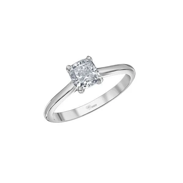 1.03ct Cushion Cut Canadia Diamond Ring Image 2 Victoria Jewellers REGINA, SK