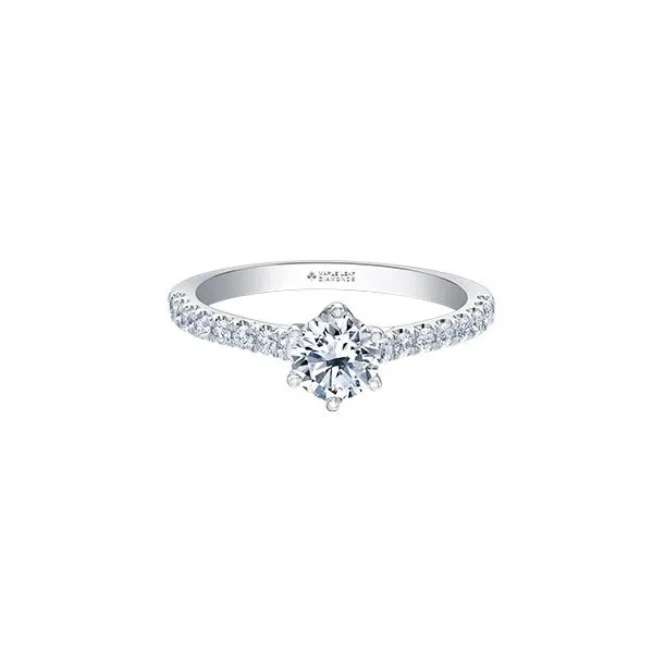 0.72ct Round Brilliant Cut Canadian Diamond Ring Image 3 Victoria Jewellers REGINA, SK