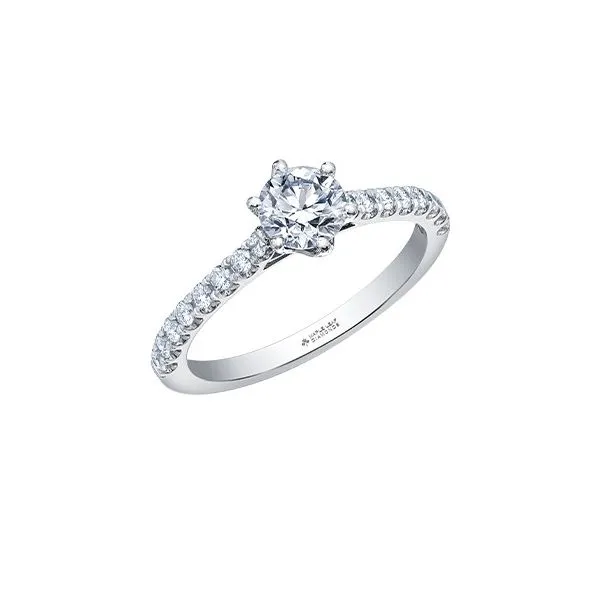 0.72ct Round Brilliant Cut Canadian Diamond Ring Victoria Jewellers REGINA, SK
