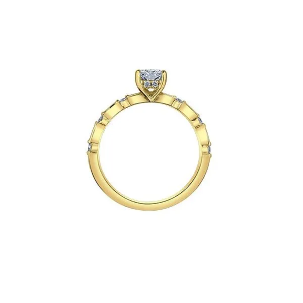 1.06ct Radiant Cut Canadian Diamond Ring Image 2 Victoria Jewellers REGINA, SK