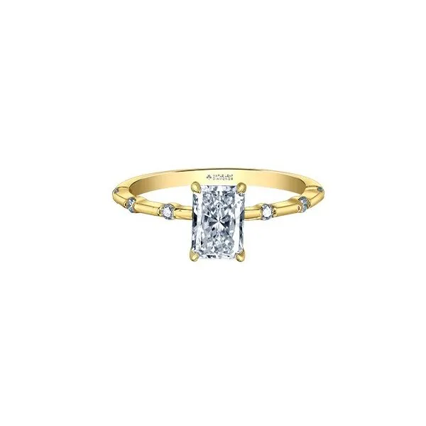 1.06ct Radiant Cut Canadian Diamond Ring Image 3 Victoria Jewellers REGINA, SK