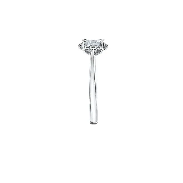Maple Leaf Engagement Ring Image 2 Victoria Jewellers REGINA, SK