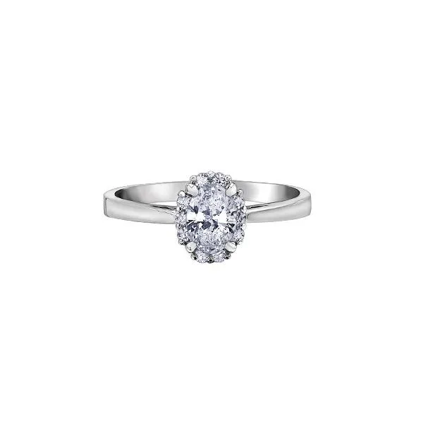 Maple Leaf Engagement Ring Victoria Jewellers REGINA, SK