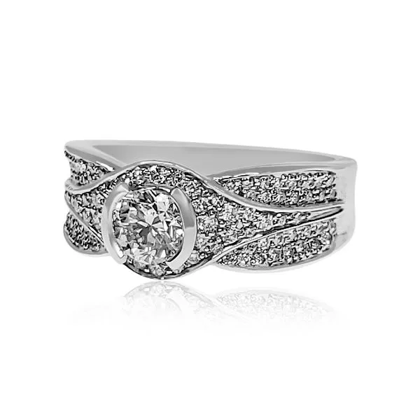 Maple Leaf Canadian Diamond Engagement Ring Image 2 Victoria Jewellers REGINA, SK