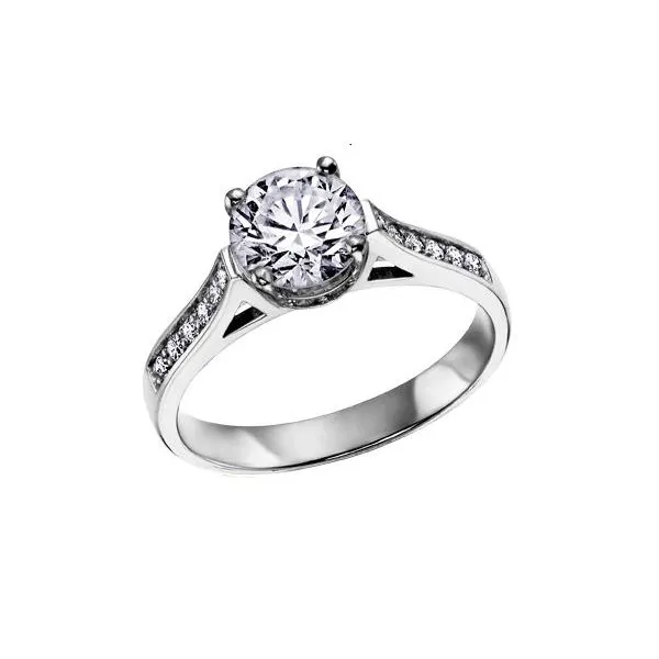 Maple Leaf Canadian Diamond Engagement Ring Victoria Jewellers REGINA, SK