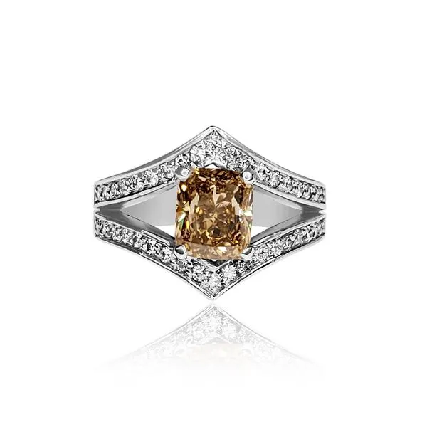 Natural Fancy Brown-Yellow Diamond Ring Victoria Jewellers REGINA, SK