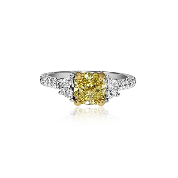 Natural Fancy Yellow Diamond Ring Victoria Jewellers REGINA, SK
