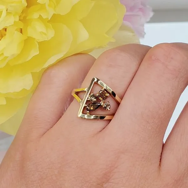 Natural Fancy Coloured Diamond Ring Image 2 Victoria Jewellers REGINA, SK