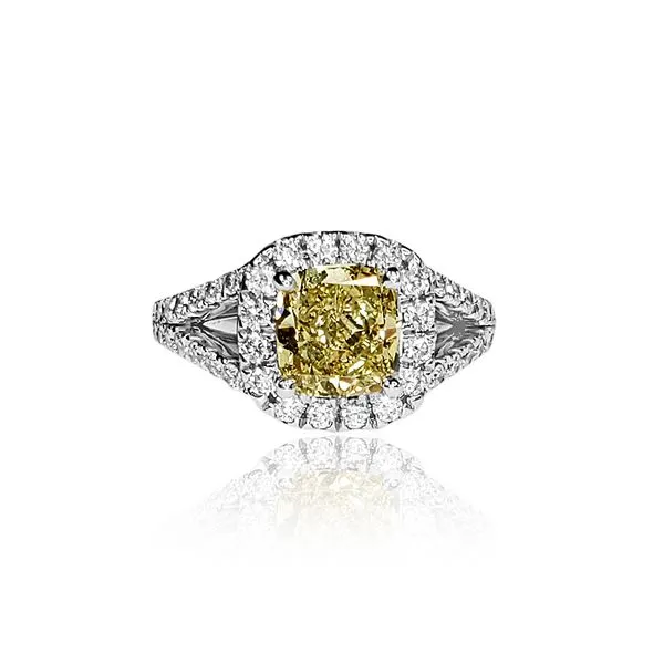 Natural Fancy Yellow Diamond Ring Victoria Jewellers REGINA, SK