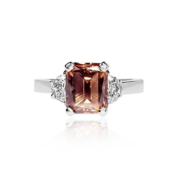 Natural Fancy Orangey-Brown Diamond Ring Victoria Jewellers REGINA, SK