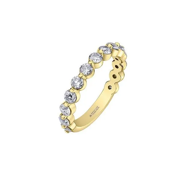 Maple Leaf Canadian Diamond Wedding Band Image 2 Victoria Jewellers REGINA, SK