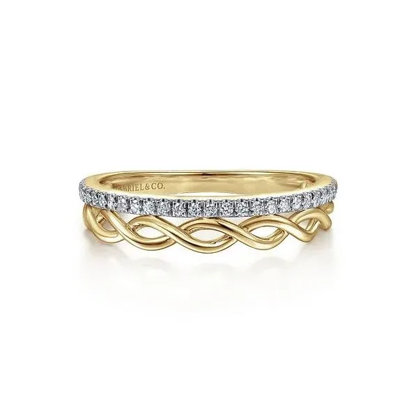 Gabriel & Co Diamond Row Ring Victoria Jewellers REGINA, SK