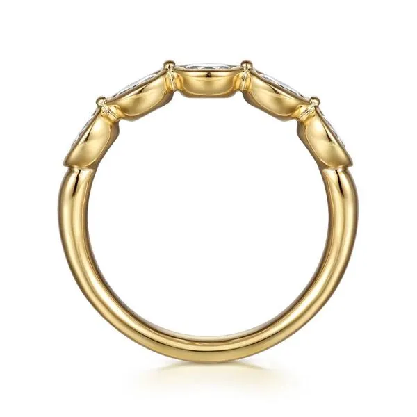 Gabriel & Co Oval Diamond Ring Image 3 Victoria Jewellers REGINA, SK