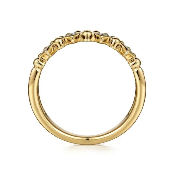 Gabriel & Co Easy Stackable Diamond Ring Image 3 Victoria Jewellers REGINA, SK