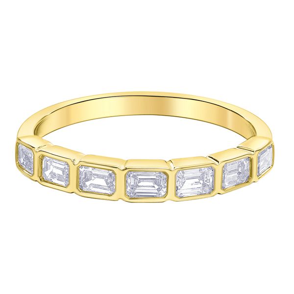 Emerald Cut Diamond Band Victoria Jewellers REGINA, SK