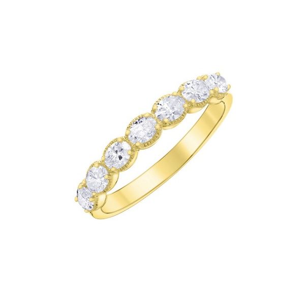 Oval Milgrain Diamond Ring Victoria Jewellers REGINA, SK