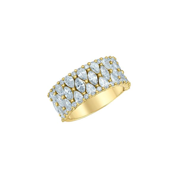 MARQUISE/OVAL/ROUND ANNIVERSARY RING Image 2 Victoria Jewellers REGINA, SK