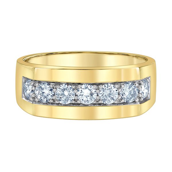 Gent's Round Brilliant Cut Lab Grown Diamond Ring Victoria Jewellers REGINA, SK