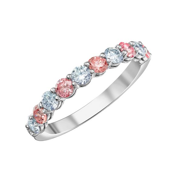 Pink Lab Grown Diamond Band Victoria Jewellers REGINA, SK
