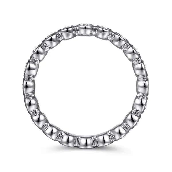 Gabriel & Co Diamond Eternity Ring Image 3 Victoria Jewellers REGINA, SK