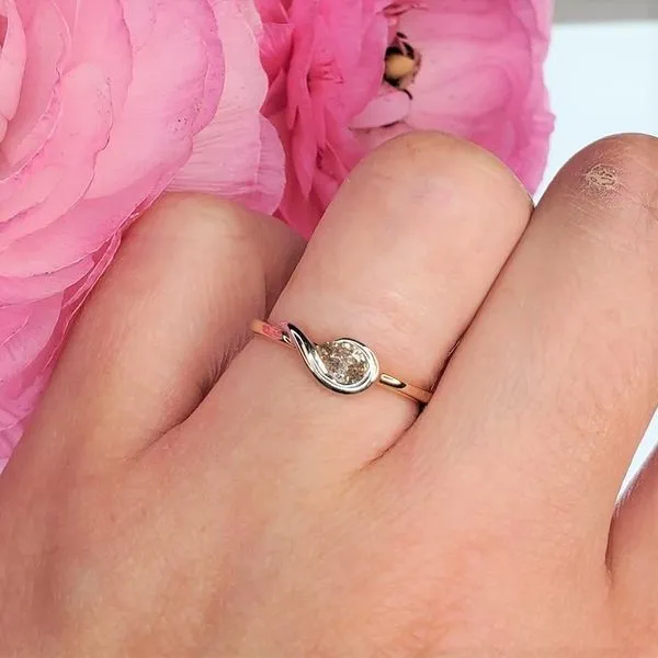 Maple Leaf Canadian Diamond Fashion Ring Image 2 Victoria Jewellers REGINA, SK