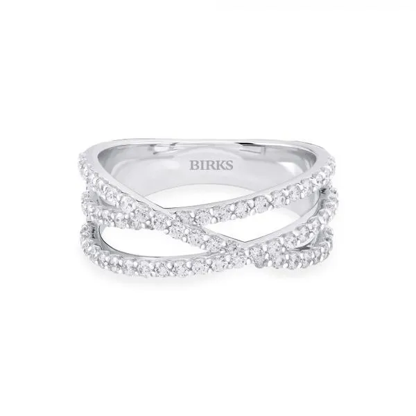 BIRKS Rosee du Matin Diamond White Gold Ring Victoria Jewellers REGINA, SK