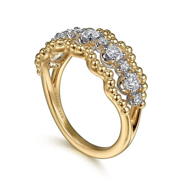 Gabriel Co Diamond Fashion Ring