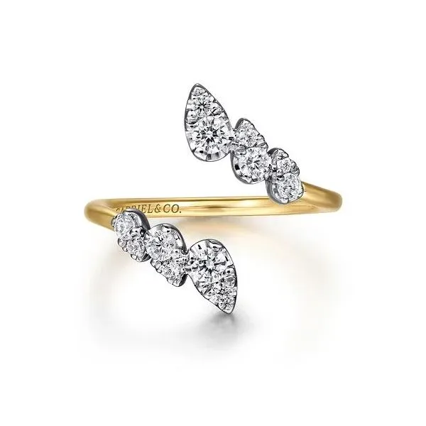 Gabriel & Co Bypass Ring Victoria Jewellers REGINA, SK