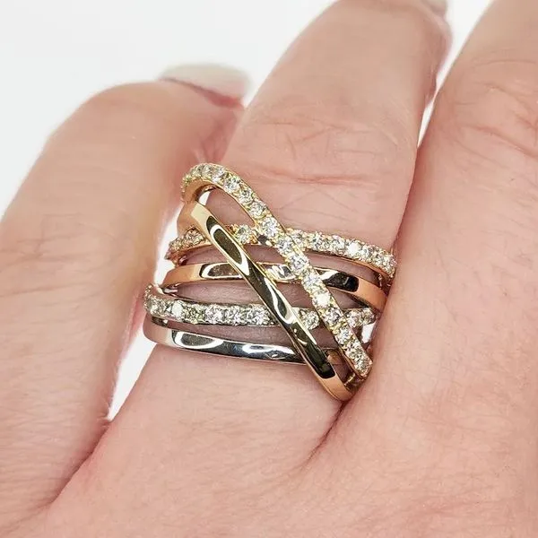 TriGold Fashion Ring Image 3 Victoria Jewellers REGINA, SK