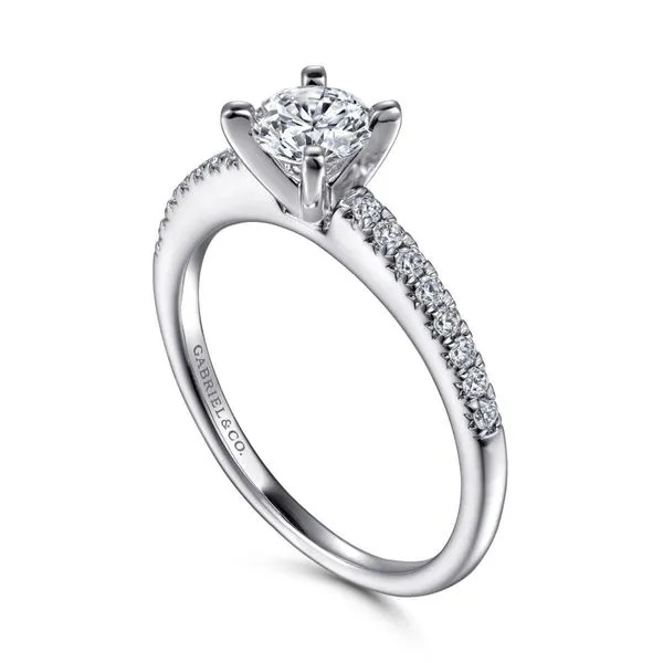 Semi-Mount Diamond Engagement Ring Image 3 Victoria Jewellers REGINA, SK
