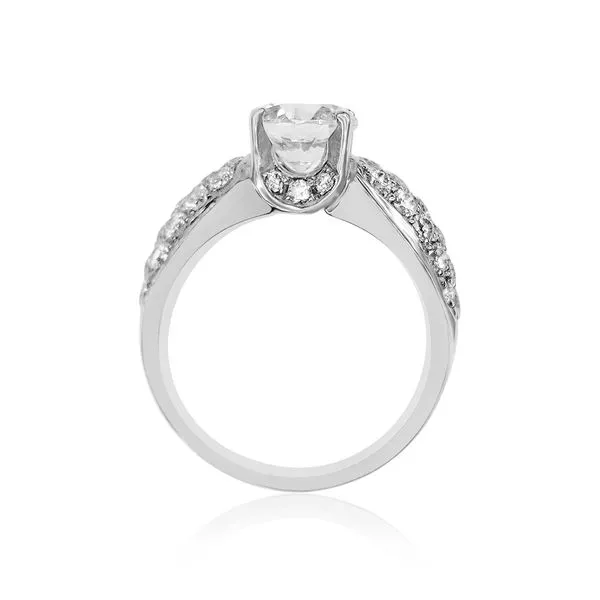 Semi-Mount Diamond Engagement Ring Image 3 Victoria Jewellers REGINA, SK