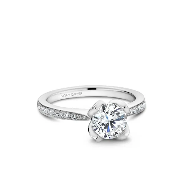 Semi-Mount Diamond Engagement Ring Image 2 Victoria Jewellers REGINA, SK