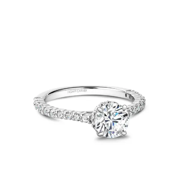 Semi-Mount Diamond Engagement Ring Image 2 Victoria Jewellers REGINA, SK