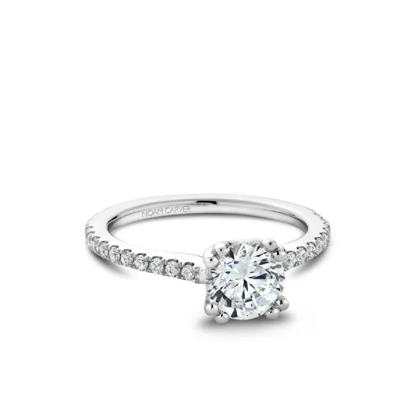 Semi-Mount Diamond Engagement Ring Image 2 Victoria Jewellers REGINA, SK