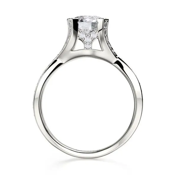 Semi-Mount Diamond Engagement Ring Image 2 Victoria Jewellers REGINA, SK
