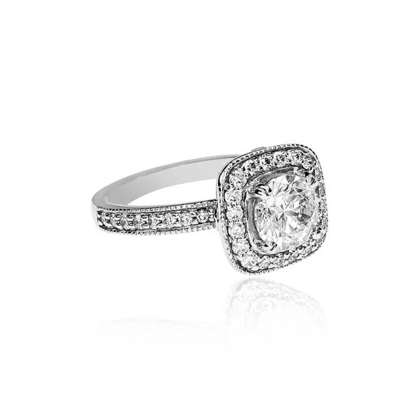 Semi-Mount Diamond Engagement Ring Image 2 Victoria Jewellers REGINA, SK