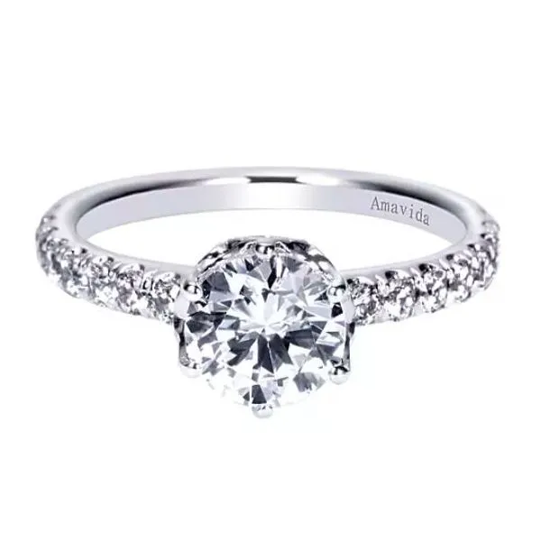 Semi-Mount Diamond Engagement Ring Victoria Jewellers REGINA, SK
