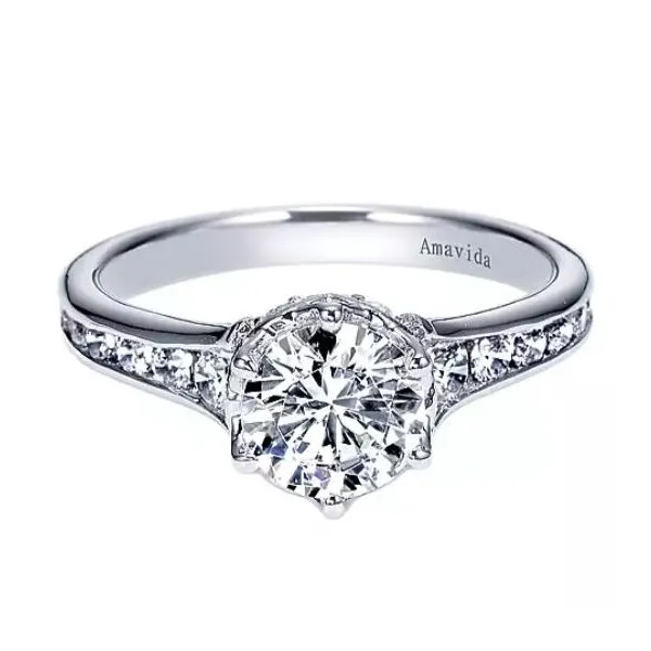 Semi-Mount Diamond Engagement Ring Victoria Jewellers REGINA, SK