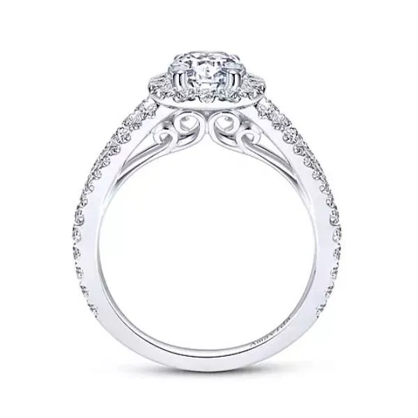 Semi-Mount Diamond Engagement Ring Image 2 Victoria Jewellers REGINA, SK
