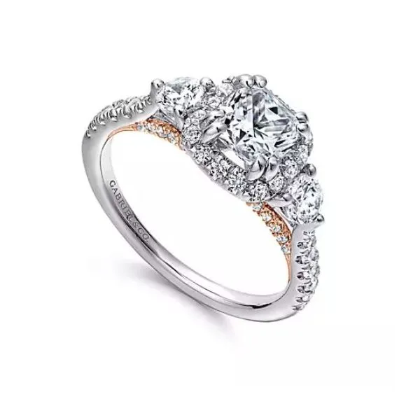 Semi-Mount Diamond Engagement Ring Image 3 Victoria Jewellers REGINA, SK