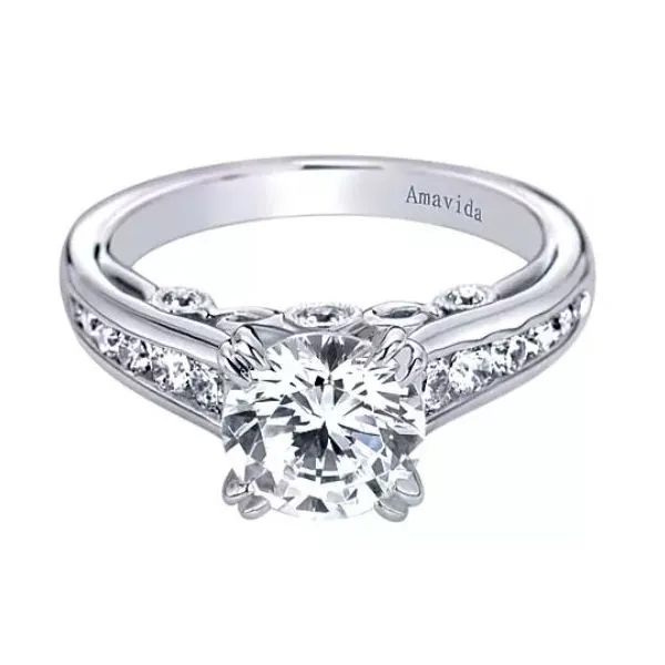 Semi-Mount Diamond Engagement Ring Victoria Jewellers REGINA, SK