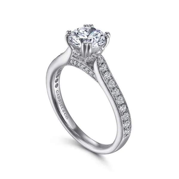 Semi-Mount Diamond Engagement Ring Image 3 Victoria Jewellers REGINA, SK