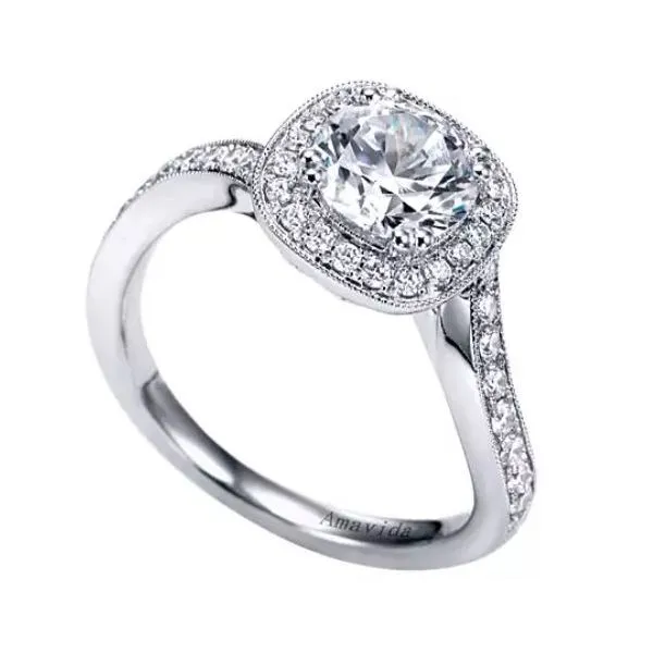 Semi-Mount Diamond Engagement Ring Image 3 Victoria Jewellers REGINA, SK