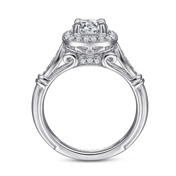 Semi-Mount Diamond Engagement Ring Image 2 Victoria Jewellers REGINA, SK