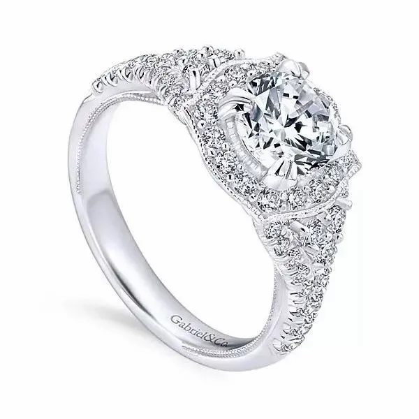 Semi-Mount Diamond Engagement Ring Image 3 Victoria Jewellers REGINA, SK